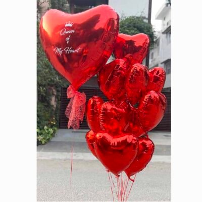 Balloon Arrangements Love is in the Air