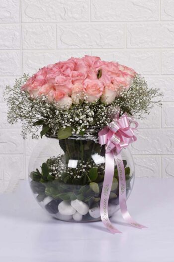 Fresh Flowers Pink Jewel Bouquet