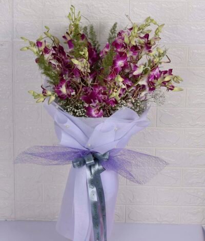 Hand Bunches Purple Passion