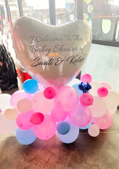 Balloon Arrangements Baby Shower Welcome