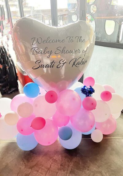 Balloon Arrangements Baby Shower Welcome