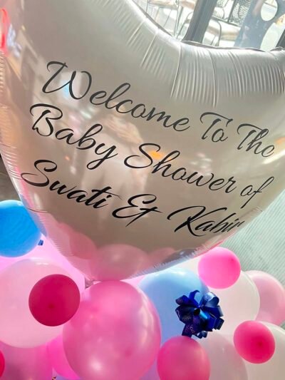 Balloon Arrangements Baby Shower Welcome