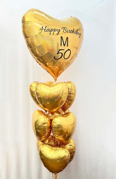 Balloon Bunches The Golden 50