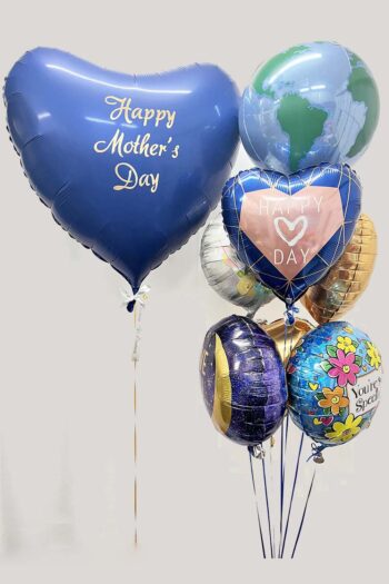 Helium Balloons Mother Day Combo