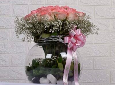 Fresh Flowers Pink Jewel Bouquet