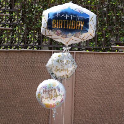 Balloon Bunches Birthday Wishes