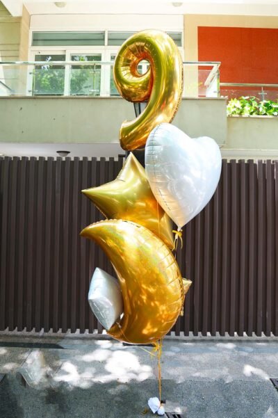 Balloon Bunches 9th Birthday