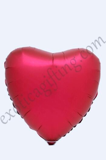 Helium Balloons Heart  18″ –  Satin (All colors available)