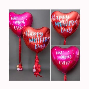 Balloon Arrangements Big Customized Heart Shape balloons