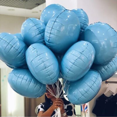 Balloon Bunches Matte Blue Round Balloons
