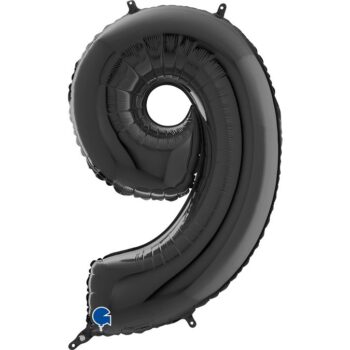 Helium Balloons Number – 9 (All Colors Available)